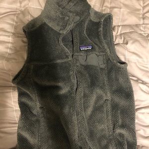 Patagonia Gray Fleece Vest